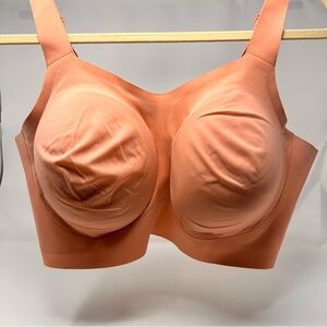 Evelyn & Bobbie 3X Seamless Peach Bra